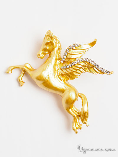 Брошь Fransua Ardy, цвет бежевый