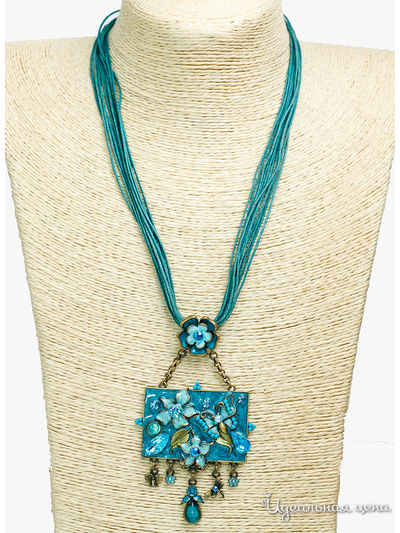 Колье Fransua Ardy, цвет бирюзовый, синий