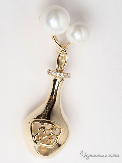 Брошь Fransua Ardy, цвет золотой