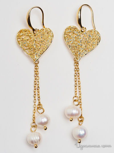 Серьги Fransua Ardy, цвет золотой