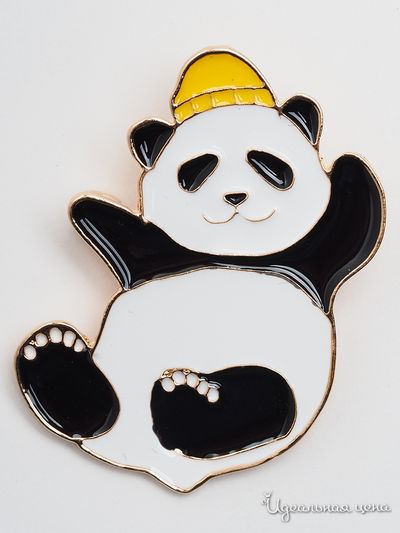 Брошь Fransua Ardy, цвет белый, черный