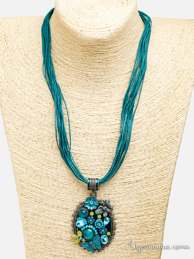 Колье Fransua Ardy, цвет бирюзовый, синий