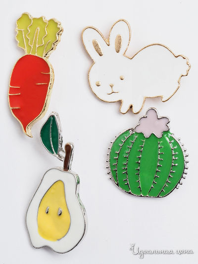 Комплект украшений Fransua Ardy, цвет зеленый, красный