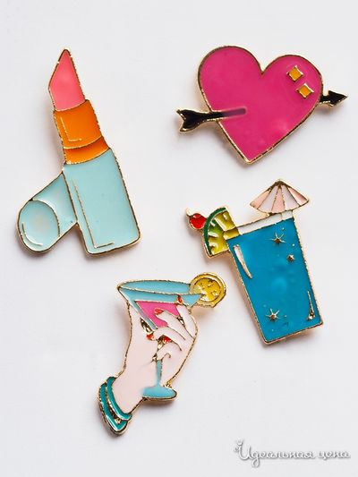 Комплект украшений Fransua Ardy, цвет розовый, голубой