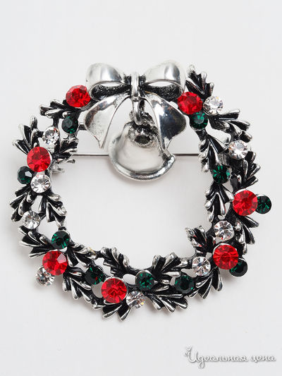 Брошь Fransua Ardy, цвет серебряный