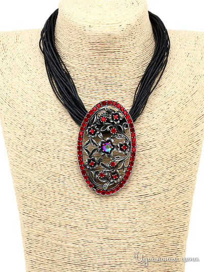 Колье Fransua Ardy, цвет красный