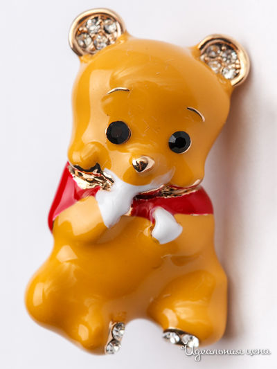 Брошь Fransua Ardy, цвет желтый