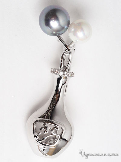 Брошь Fransua Ardy, цвет серебряный