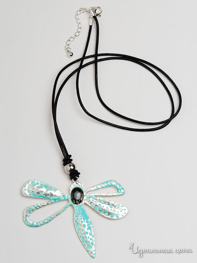 Кулон Fransua Ardy, цвет серебряный, голубой