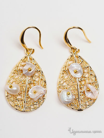 Серьги Fransua Ardy, цвет золотой