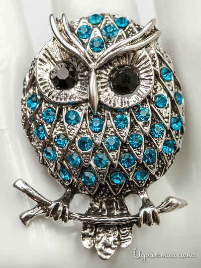 Кольцо Fransua Ardy, цвет голубой