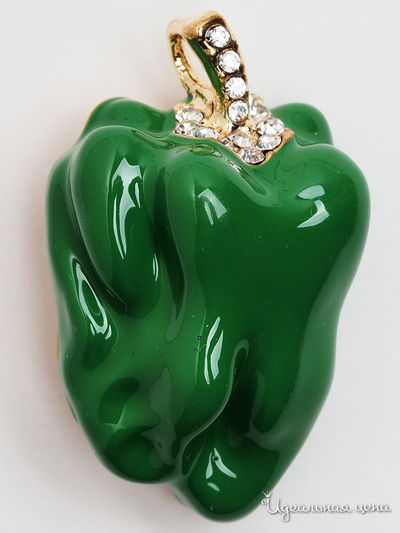 Брошь Fransua Ardy, цвет зеленый