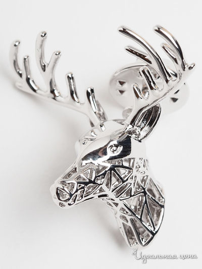 Брошь Fransua Ardy, цвет серебряный