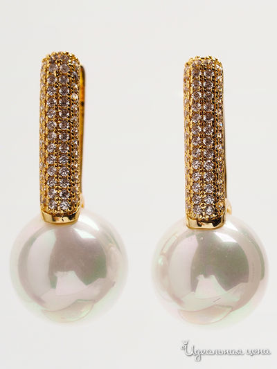 Серьги Fransua Ardy, цвет белый