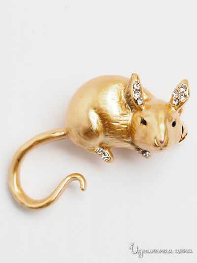 Брошь Fransua Ardy, цвет бежевый