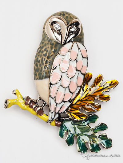 Брошь Fransua Ardy, цвет розовый