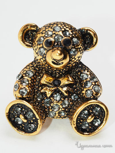 Брошь Fransua Ardy, цвет бронзовый