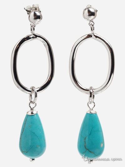 Серьги Fransua Ardy, цвет голубой