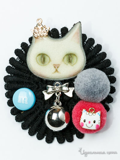 Брошь Fransua Ardy, цвет черный