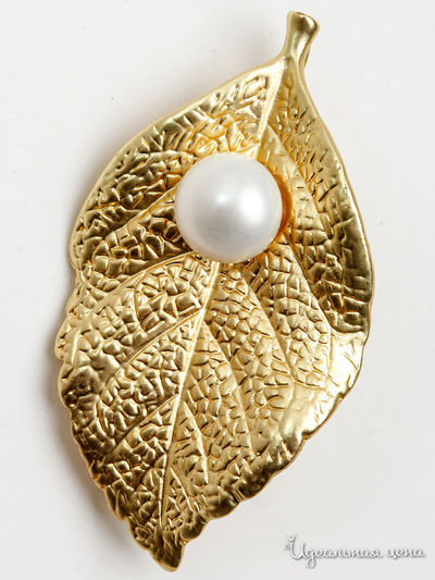 Брошь CESARE CONTE, цвет золотой