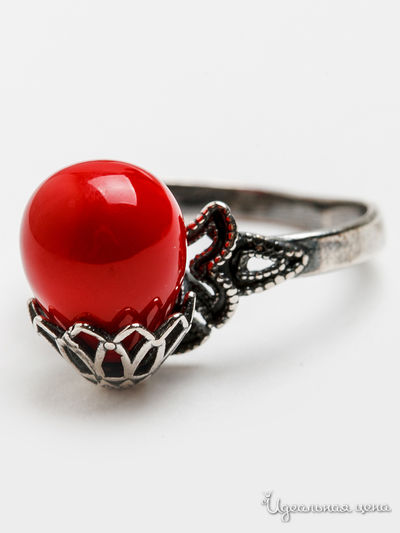 Кольцо CESARE CONTE, цвет красный