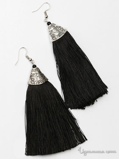 Серьги CESARE CONTE, цвет черный