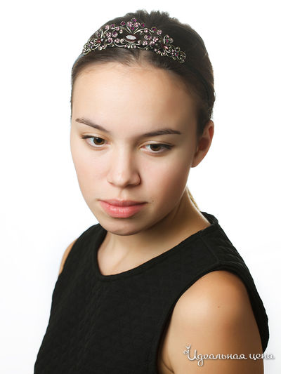 Диадема CESARE CONTE, цвет сиреневый