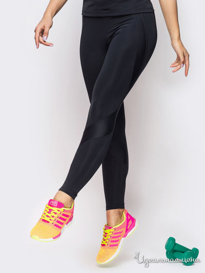 Леггинсы спортивные Dressa, цвет черный