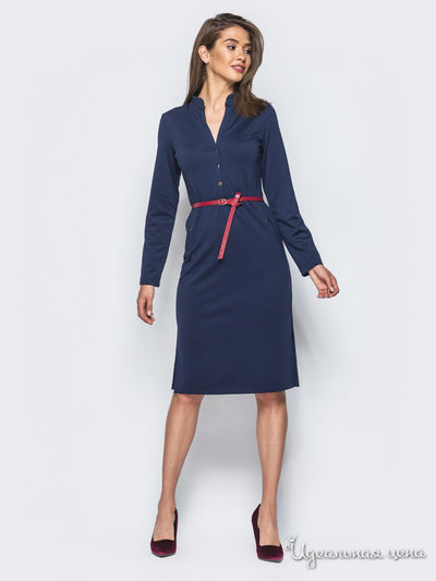 Платье Dressa, цвет темно-синий