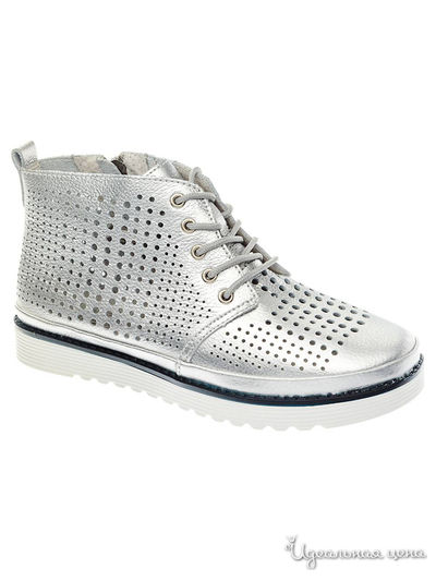 Ботинки CROSBY, цвет серебряный
