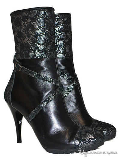 Полусапоги GARRO, цвет черный