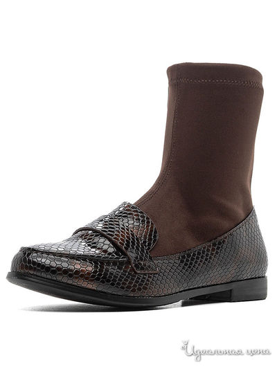 Полуботинки BETSY, цвет темно-коричневый