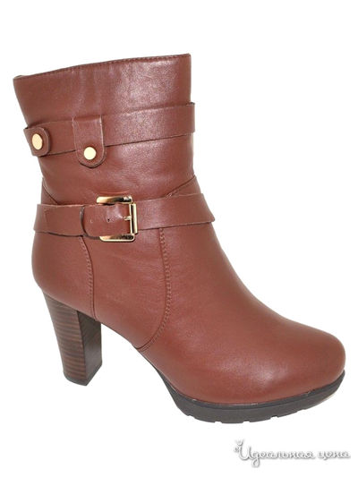 Ботильоны TOFA, цвет коричневый