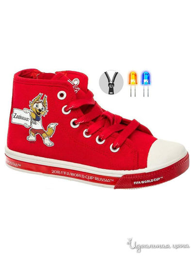 Кеды CROSBY, цвет красный