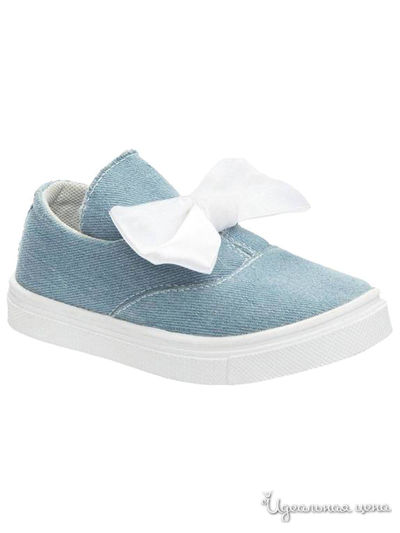 Слипоны LAVA, цвет голубой