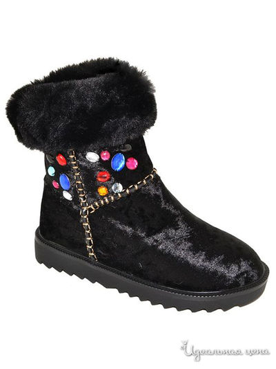 Полусапоги Мария, цвет черный