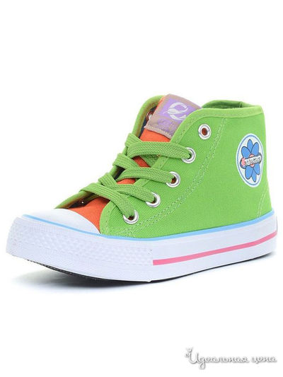 Кеды ECOTEX, цвет зеленый