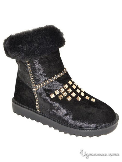 Полусапоги Мария, цвет черный