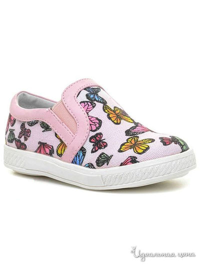 Слипоны BETSY, цвет розовый