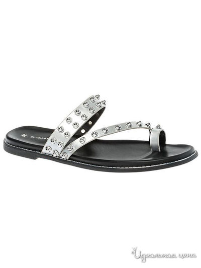 Шлепанцы Elisabeth, цвет серебряный