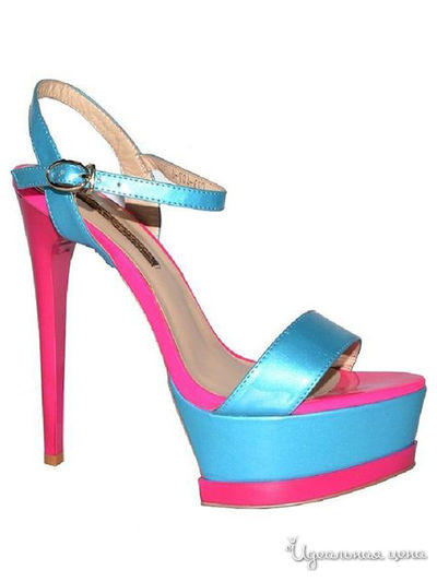 Босоножки Sasha Fabiani, цвет голубой