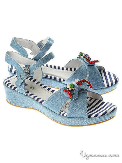 Босоножки KEDDO, цвет голубой