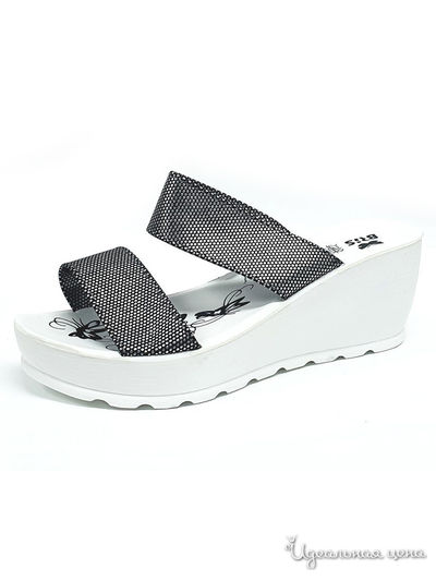 Босоножки Брис-Босфор, цвет черный, серебряный