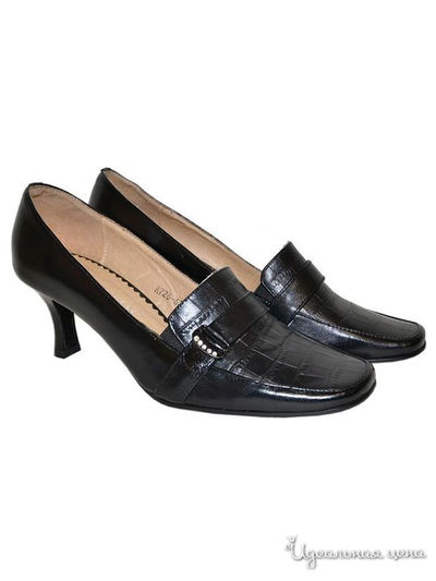 Туфли RED GLASS, цвет черный