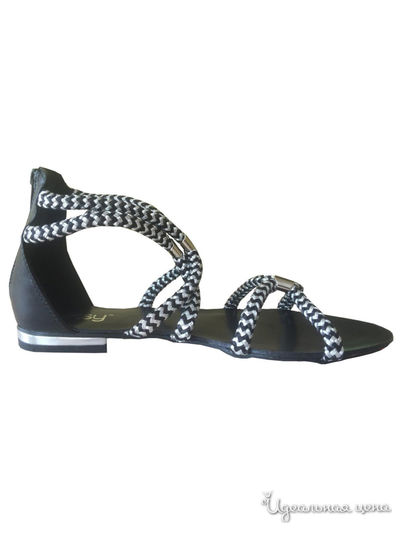 Сандалии BETSY, цвет черный, белый