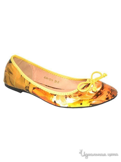 Балетки INARIO, цвет желтый