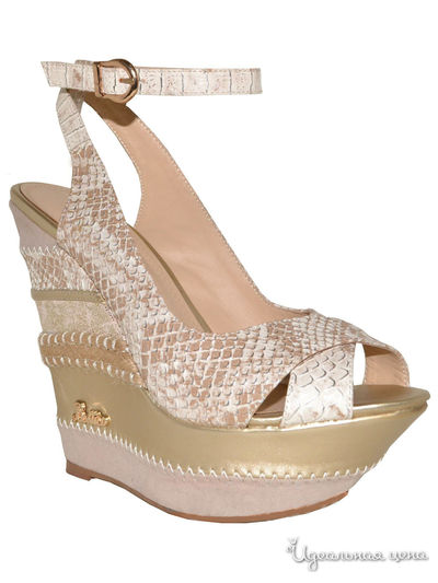 Босоножки LE MONTI, цвет бежевый