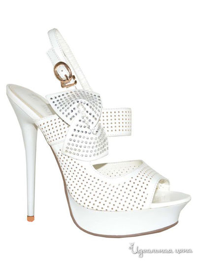 Босоножки LE MONTI, цвет белый