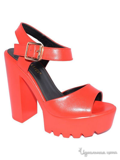 Босоножки GOLD LIICI, цвет красный