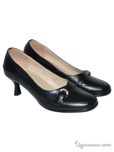 Туфли RED GLASS, цвет черный